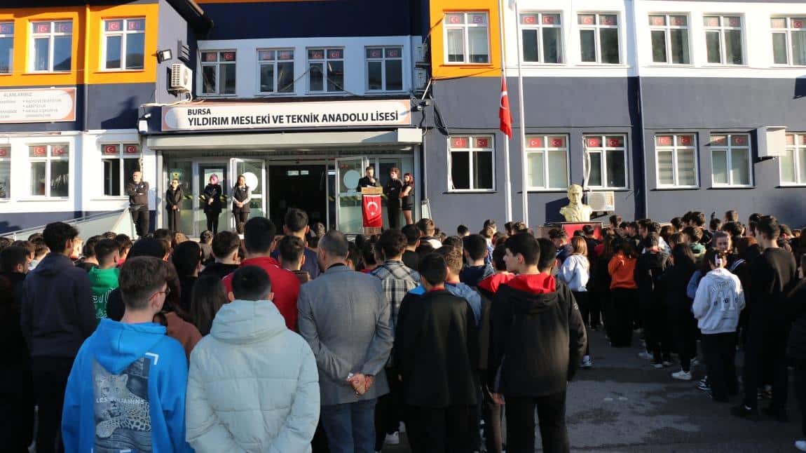 Okulumuzda 10 Kasım Atatürk'ü programı gerçekleştirildi